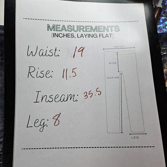 Heritage by America blue denim gold paint splatter NWT Denim Distillery 38X34 - Picture 11 of 11